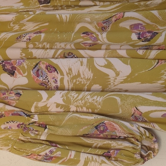 Free people Drift Away Shift boho cold shoulder beach vacation mini dress - Picture 8 of 11